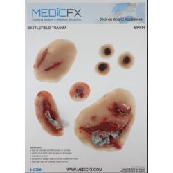 MedicFX – Set Wundmodelle „Kriegs- und Terrorverletzungen“