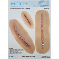 MedicFX – Set Wundmodelle „geklammerte Wunden, groß“