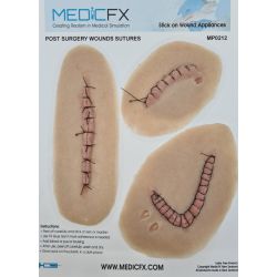 MedicFX – Set Wundmodelle „genähte Wunden, groß“