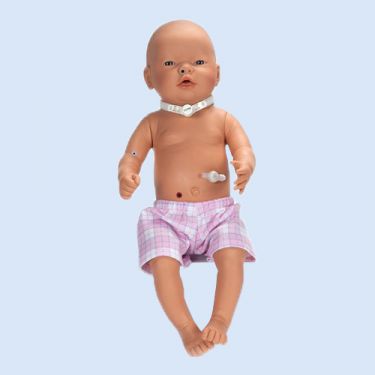 Nickie® medizinische Säuglingspflege-Puppe weiblich