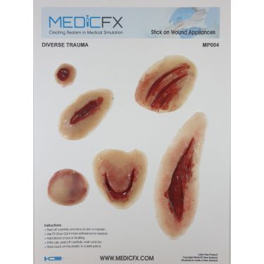 MedicFX – Set Wundmodelle „Traumaverletzungen“