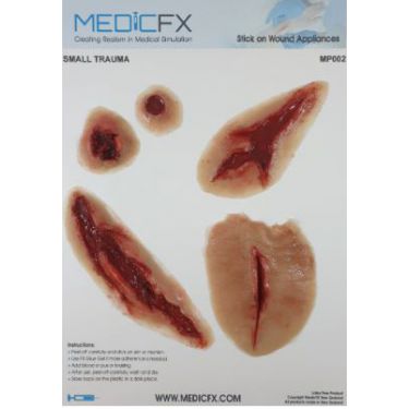 MedicFX – Set Wundmodelle „Traumaverletzungen, klein“