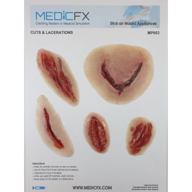 MedicFX – Set Wundmodelle „Schnittwunden“